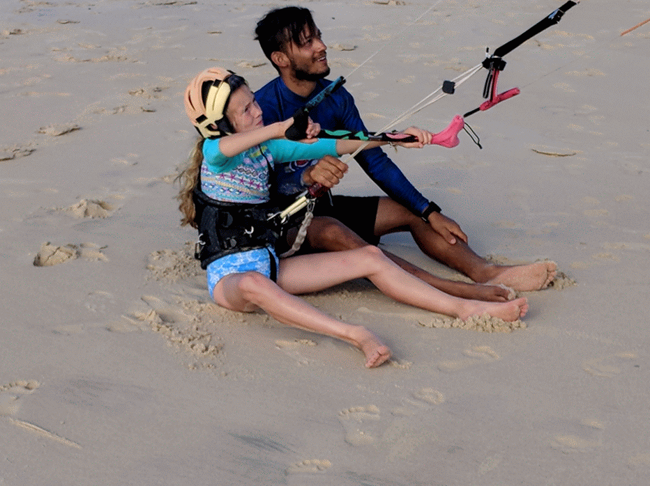 Bella steering with Clayton